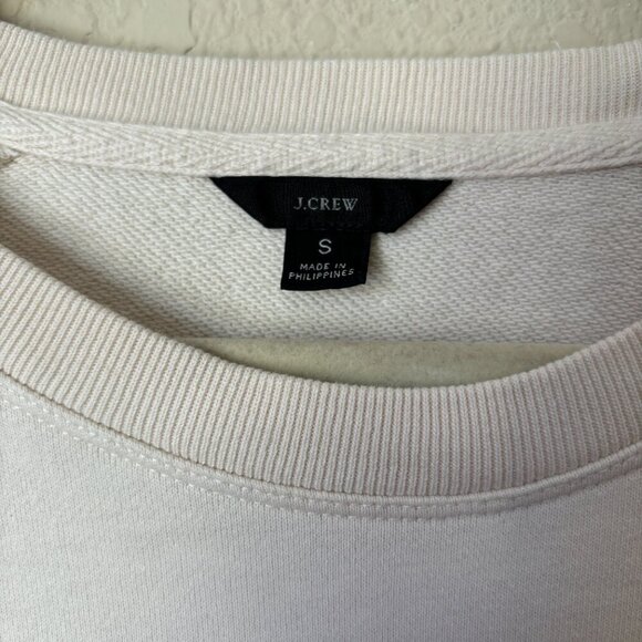 J. Crew Big Sky Graphic Cotton Terry Pullover Sweatshirt - Picture 4 of 13